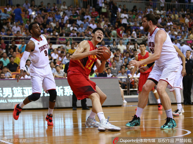 国奥男篮负加拿大