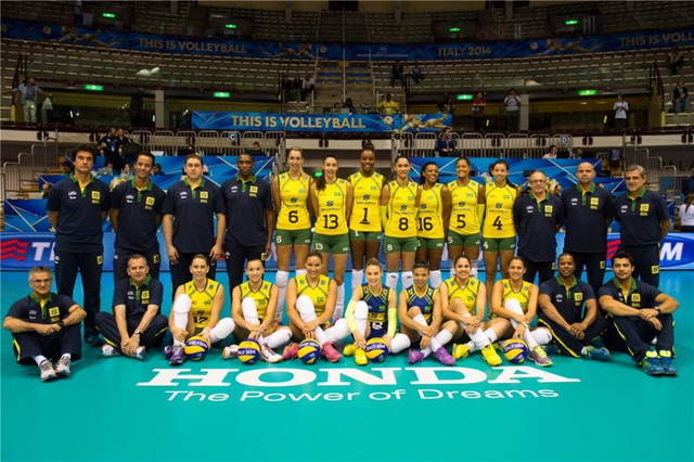 里约奥运12支女排