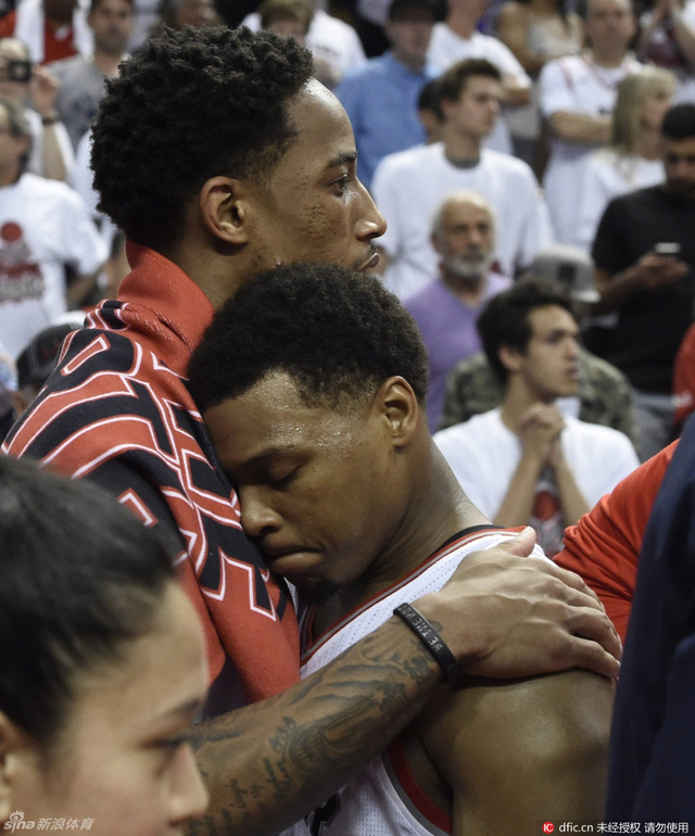 猛龙双枪遗憾告别