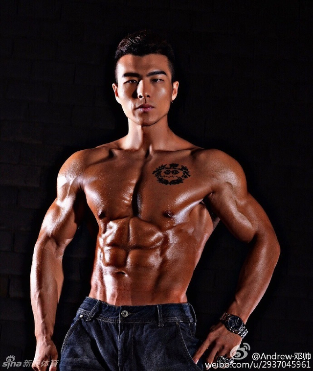 #男子show身#阳光男孩好身材