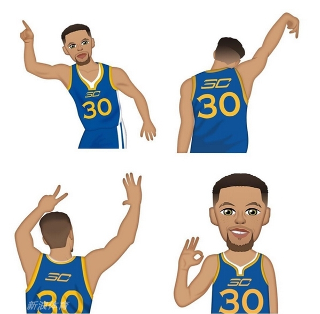 库里专属Emoji表情