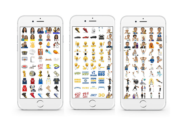 库里专属Emoji表情