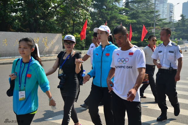 浪跑团亮相奥跑日活动