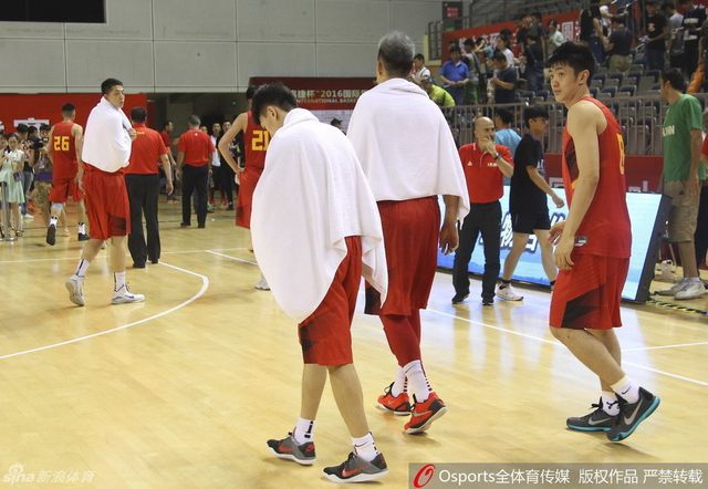 国奥众将赛后略显失落