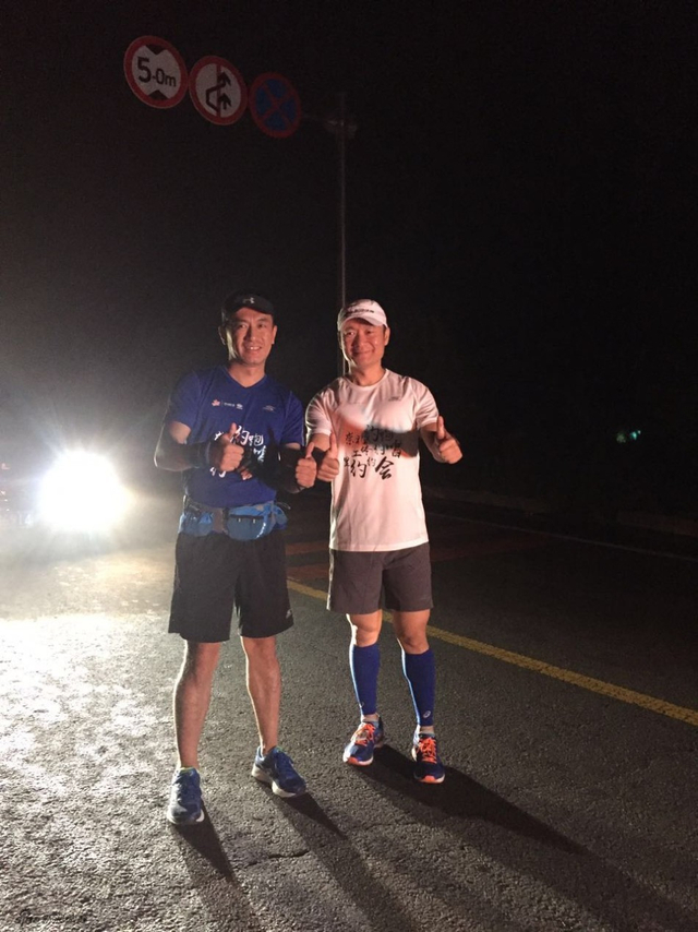 城际穿越跑魏江雷跑完30公里