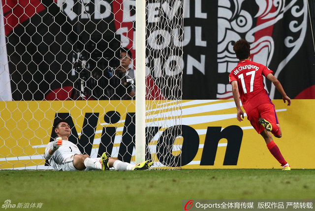 李青龙打入一球