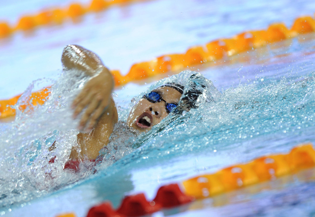 辽宁女队自由泳接力