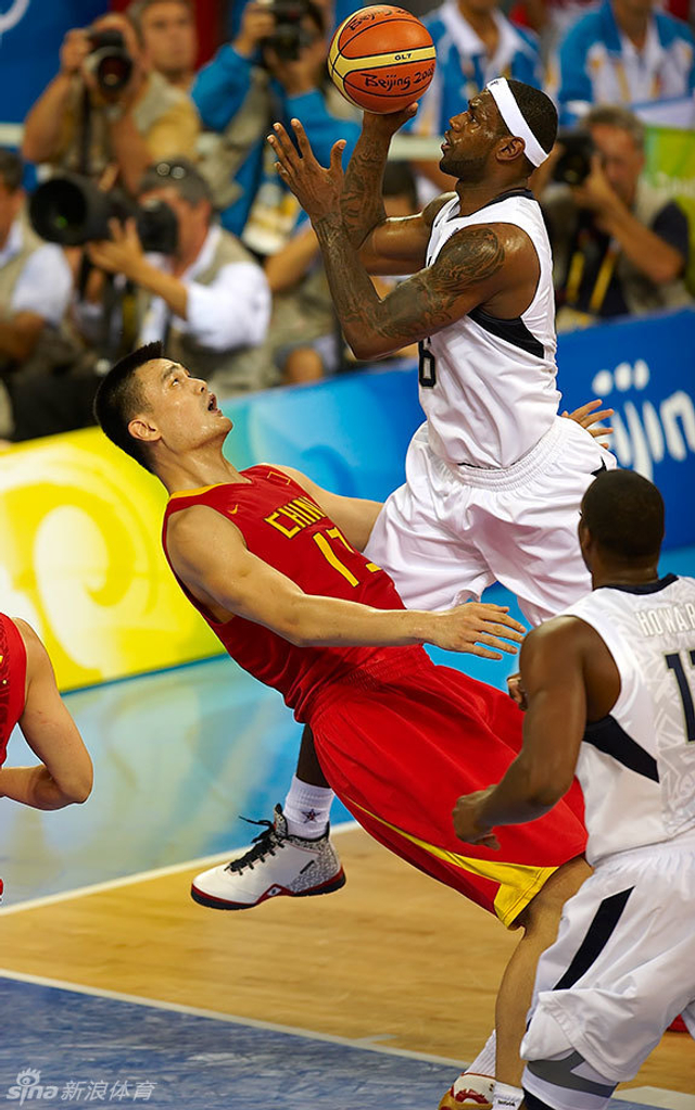 2008年北京奥运会对抗詹姆斯