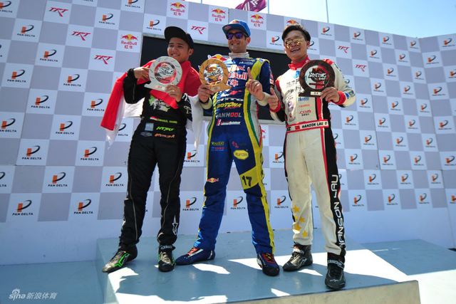 追逐赛冠军费德里科、亚军阿曼迪奥、季军刘卓