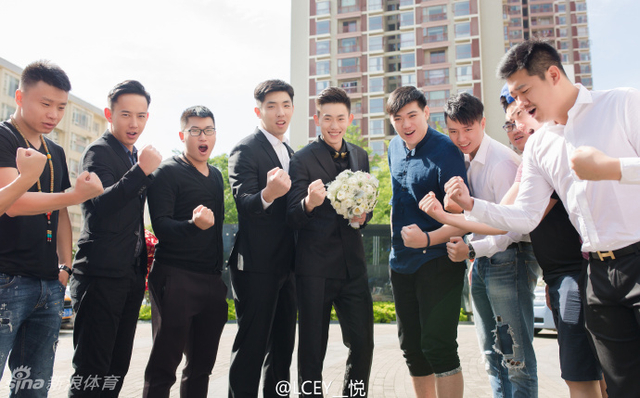 吉林男篮王璞婚礼照片曝光
