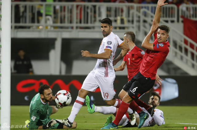 迭戈-科斯塔破门得分