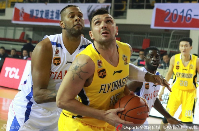 天津荣钢vs北京北控 目标篮筐