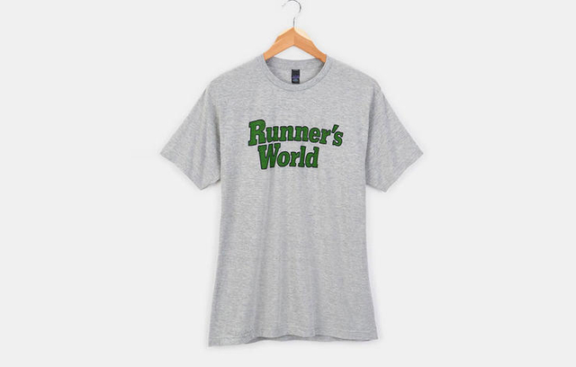 复古跑者世界标志T恤