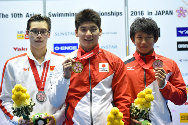 男子50蝶李朱濠夺亚军