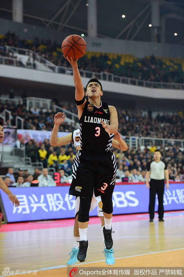 赵继伟上篮