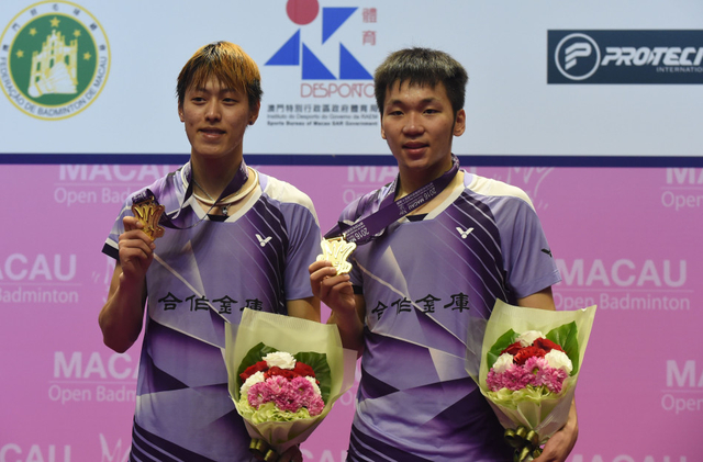 中华台北组合李哲辉、李洋获男双冠军