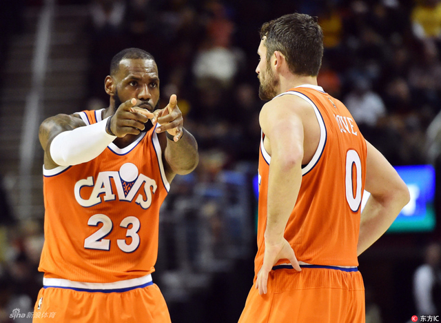 詹姆斯和勒夫说战术