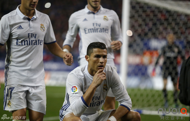 西甲第12轮战胜马竞贡献霸道庆祝动作