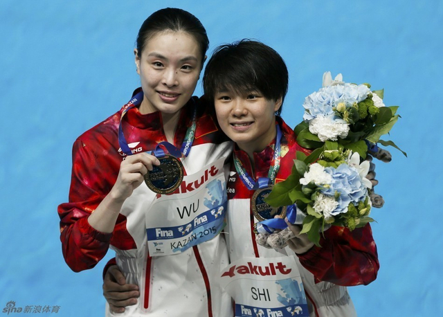 2015 喀山游泳世锦赛卫冕双人金牌