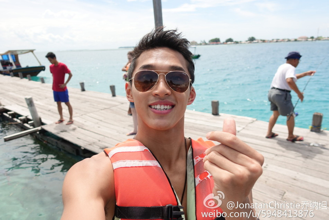 印尼羽球好手乔纳坦帅气逼人