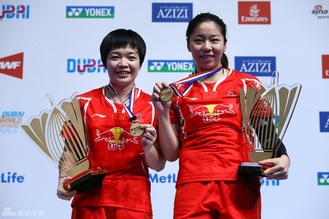 羽联总决赛陈清晨斩获双冠