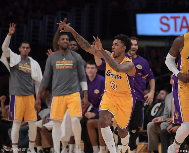 尼克杨花式庆祝