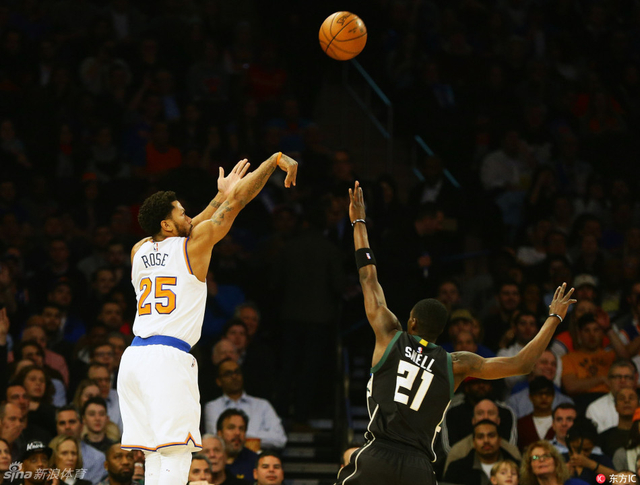 罗斯投篮出手