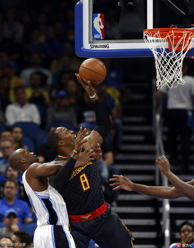 霍华德篮下打板