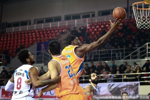 天津VS上海 上篮瞬间