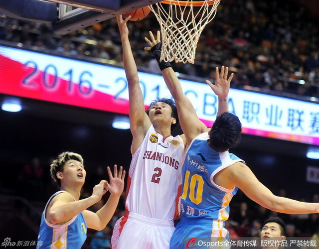山东VS福建 小丁上篮