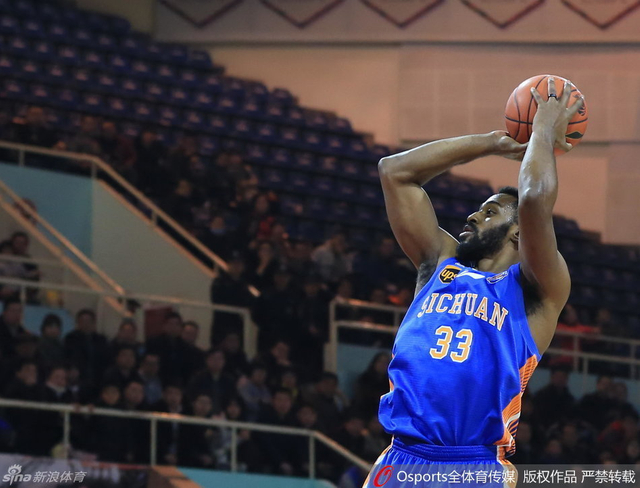 八一VS四川 哈里斯跳投