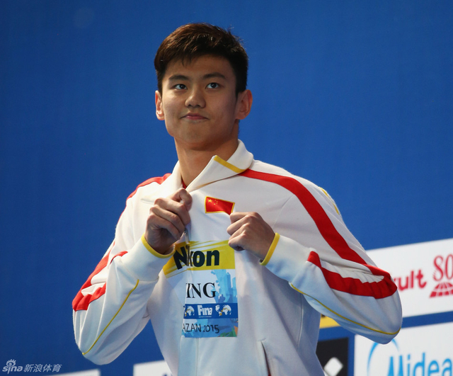 为中国拿到100自冠军