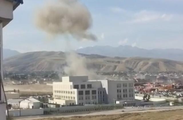 中国驻吉尔吉斯斯坦大使馆爆炸现场图曝光