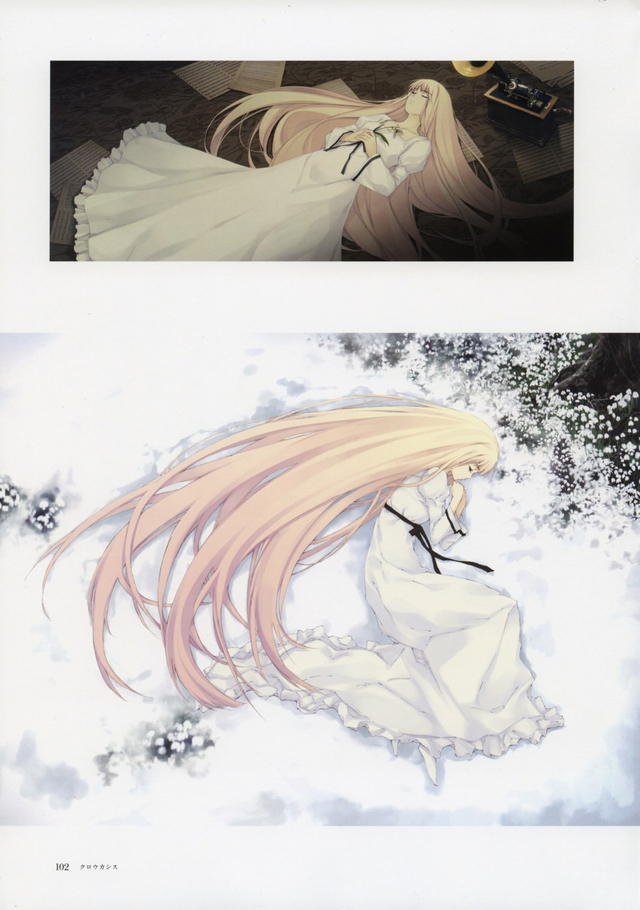 濡鸟杉菜水姬初画集_新浪图片