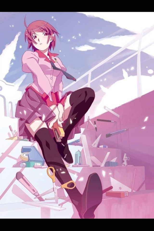 【属性同好会】化物语中的女性角色们_新浪图片