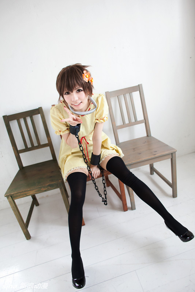 外表柔弱内心邪恶 早濑ami鹰见水名月cos 新浪图片