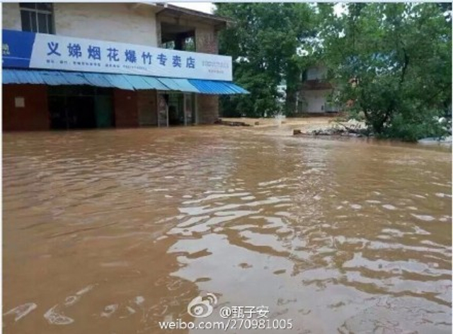 现场图集 江西赣州发生特大洪水