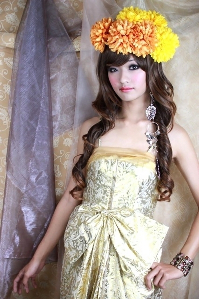 台湾伪娘模特写真娇媚