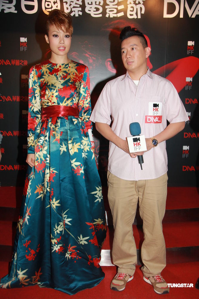 容祖儿避谈刘浩龙 笑杜汶泽新片低俗