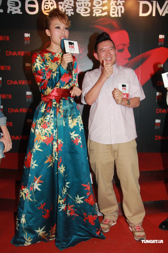 容祖儿避谈刘浩龙 笑杜汶泽新片低俗