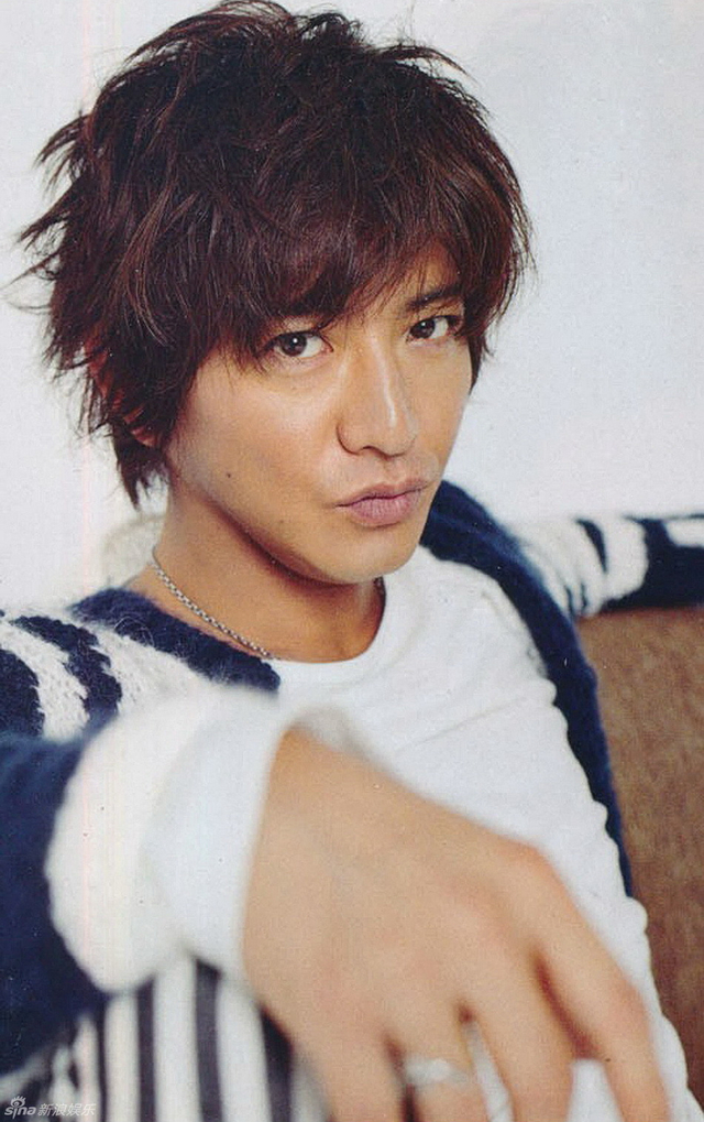 木村拓哉登《anan》杂志 称自己是幸运体质_新浪图片