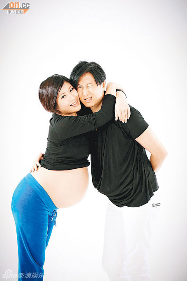 周家蔚剖腹日将近 担心胎儿提早出世(图)