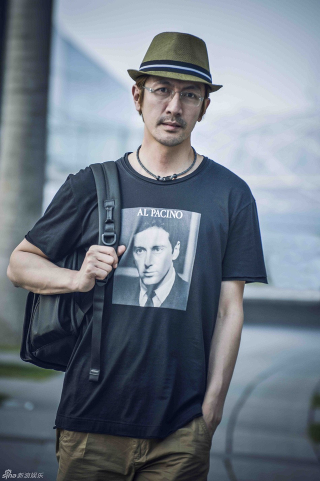 张鲁一时尚街拍照