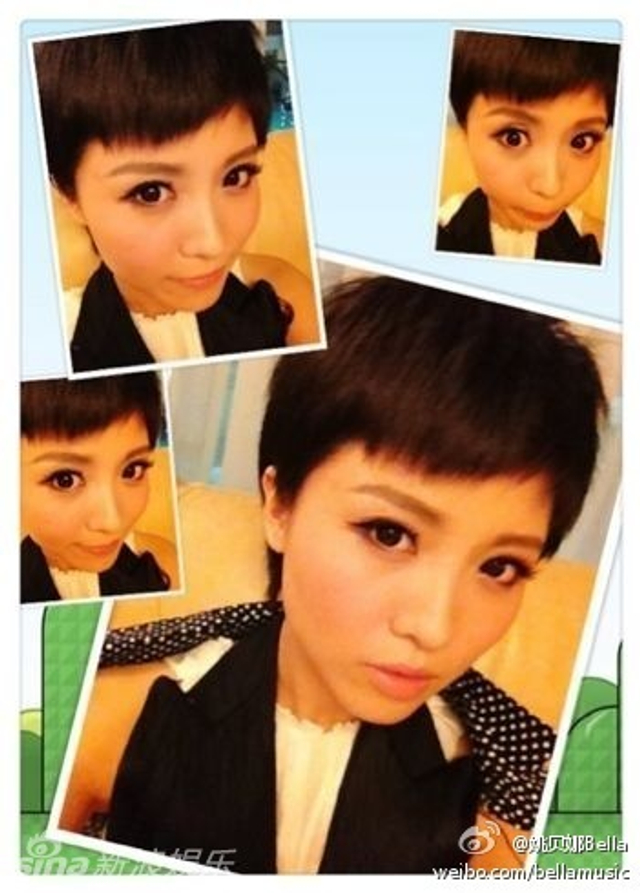 姚贝娜好声音首秀获赞 生活照活力斗鸡眼搞怪 