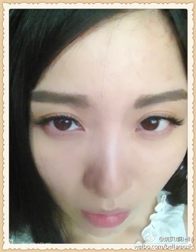 姚贝娜好声音首秀获赞 生活照活力斗鸡眼搞怪 