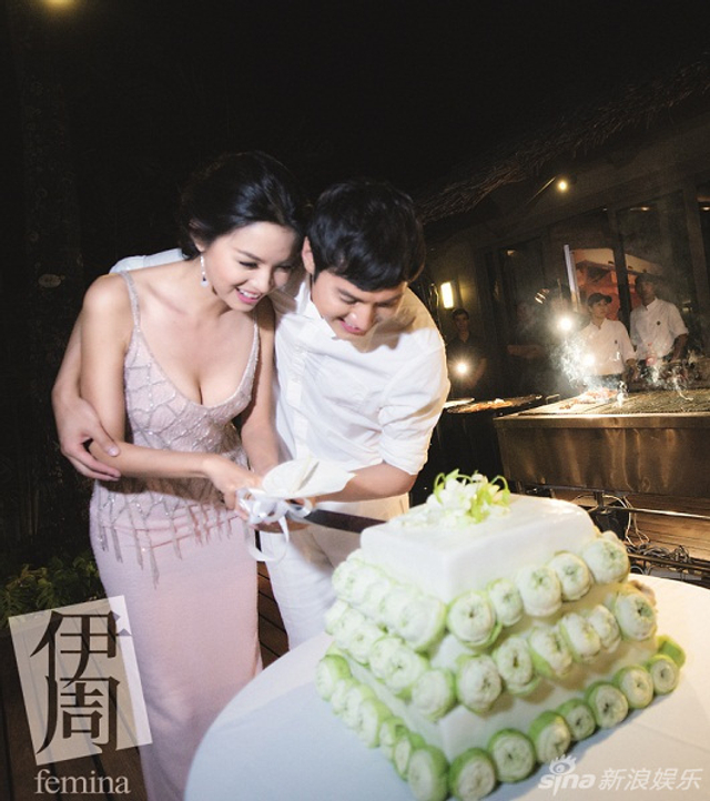 张梓琳大婚照曝光