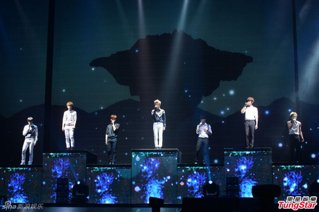 INFINITE七位成员