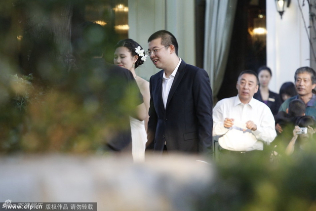 王朔女儿和女婿大婚现场