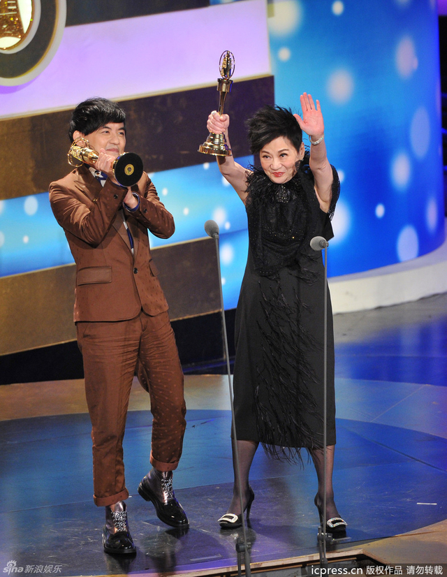 张小燕黄子佼师徒夺最佳主持人奖