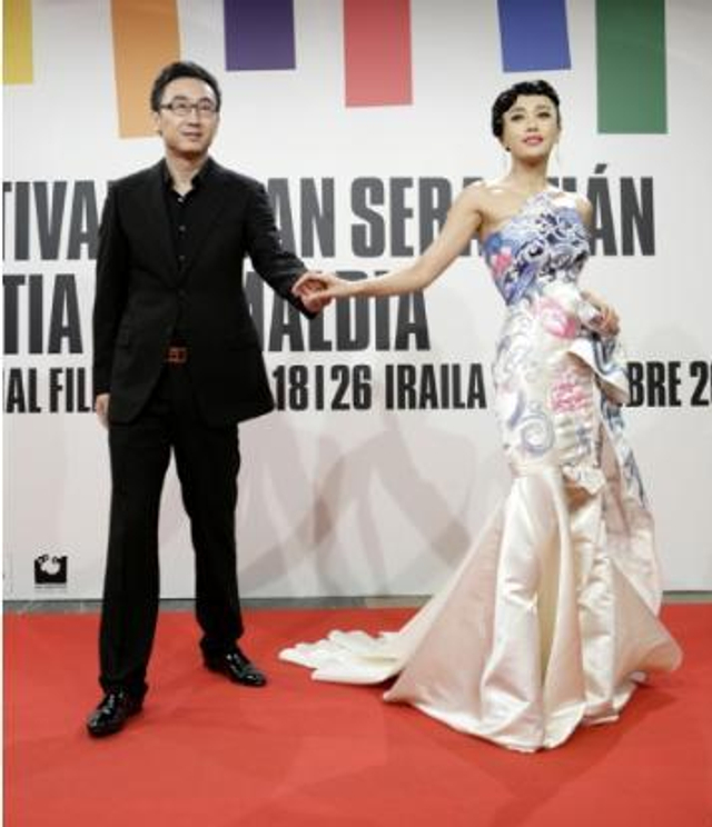 陆川秦岚亮相西班牙电影节